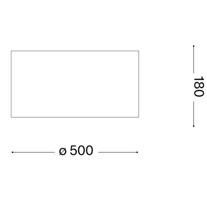 Ideal Lux - Stropní svítidlo WOODY 4xE27/60W/230V pr. 50 cm béžová