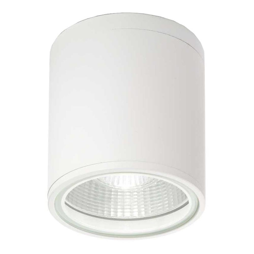 Ideal Lux - Venkovní bodové svítidlo GUN 1xGU10/28W/230V IP44 bílá