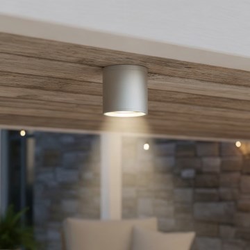 Ideal Lux - Venkovní bodové svítidlo GUN 1xGU10/28W/230V IP55 šedá