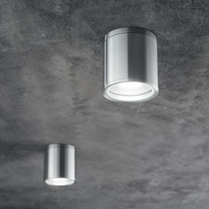 Ideal Lux - Venkovní bodové svítidlo GUN 1xGU10/28W/230V pr. 11 cm IP55 šedá