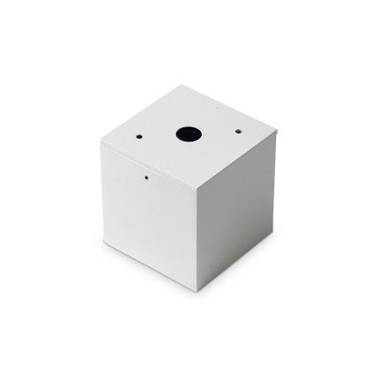Ideal Lux - Venkovní bodové svítidlo TECHO 1xGU10/20W/230V 9x9 cm IP54 bílá