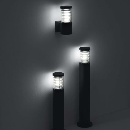 Ideal Lux - Venkovní lampa 1xE27/42W/230V 60 cm IP44 antracit