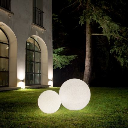 Ideal Lux - Venkovní lampa DORIS 1xE27/60W/230V pr. 30 cm IP44 šedá