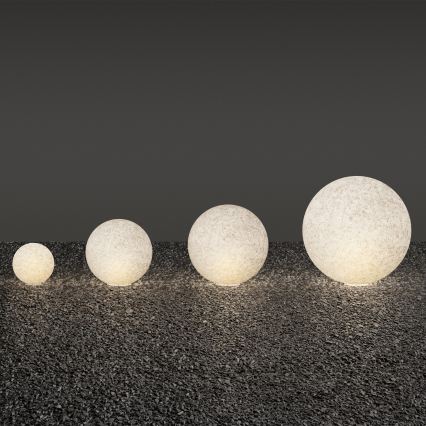 Ideal Lux - Venkovní lampa DORIS 1xE27/60W/230V pr. 30 cm IP44 šedá