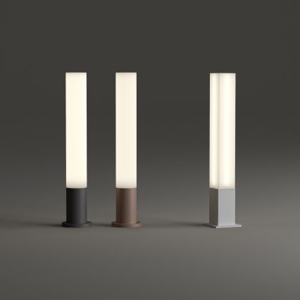 Ideal Lux - Venkovní lampa EDO OUTDOOR 1xGX53/15W/230V 80 cm IP65 hnědá