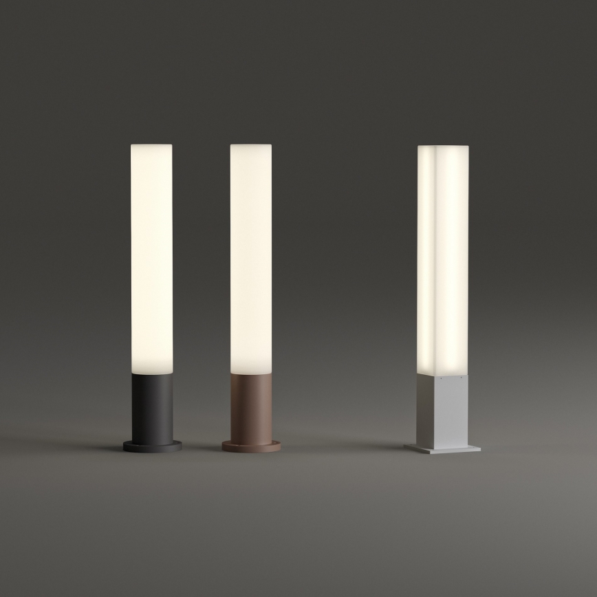 Ideal Lux - Venkovní lampa EDO OUTDOOR 1xGX53/15W/230V 80 cm IP65 hnědá