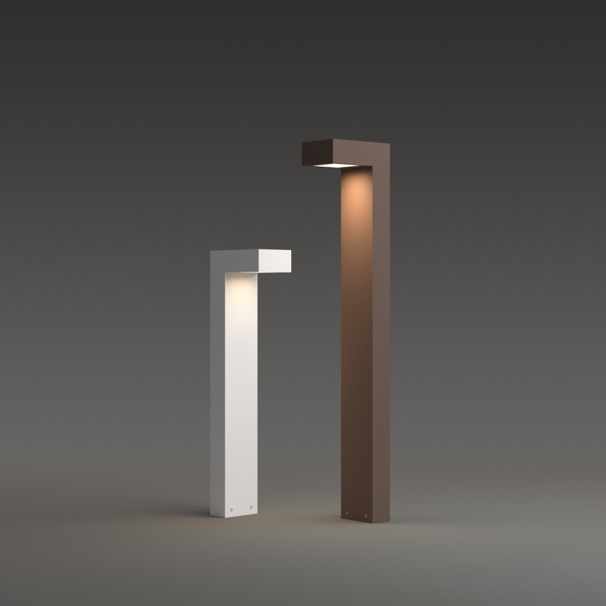Ideal Lux - Venkovní lampa SIRIO 1xGX53/9W/230V 80 cm IP65 bílá