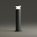 Ideal Lux - Venkovní lampa TORRE 1xE27/15W/230V 60 cm IP65 antracit