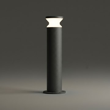 Ideal Lux - Venkovní lampa TORRE 1xE27/15W/230V 60 cm IP65 antracit