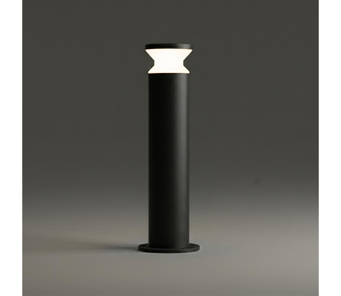 Ideal Lux - Venkovní lampa TORRE 1xE27/15W/230V 60 cm IP65 černá 186955