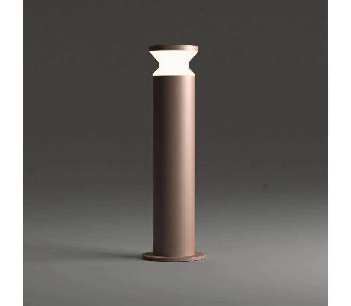 Ideal Lux - Venkovní lampa TORRE 1xE27/15W/230V 60 cm IP65 hnědá 321929
