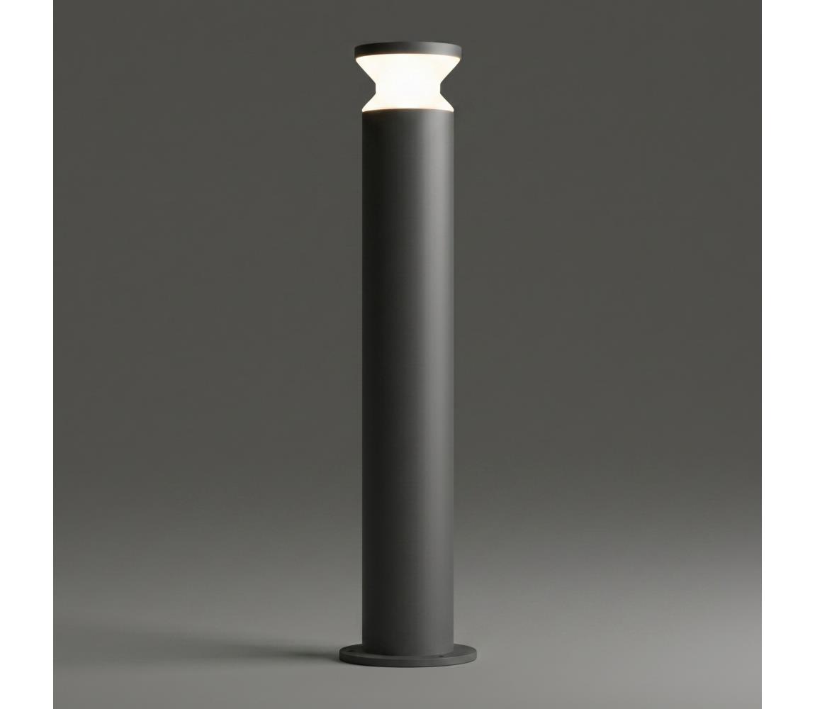 Ideal Lux - Venkovní lampa TORRE 1xE27/15W/230V 80 cm IP65 antracit 321882