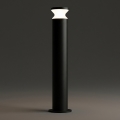Ideal Lux - Venkovní lampa TORRE 1xE27/15W/230V 80 cm IP65 černá