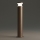Ideal Lux - Venkovní lampa TORRE 1xE27/15W/230V 80 cm IP65 hnědá