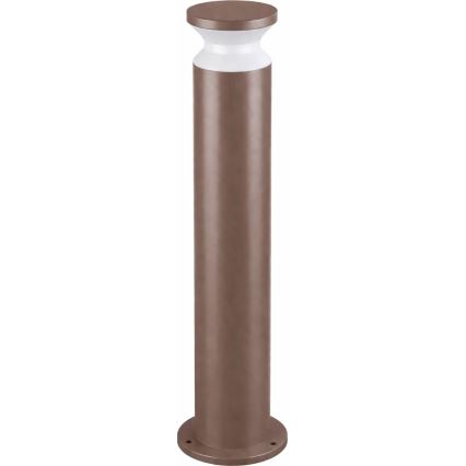 Ideal Lux - Venkovní lampa TORRE 1xE27/15W/230V 80 cm IP65 hnědá