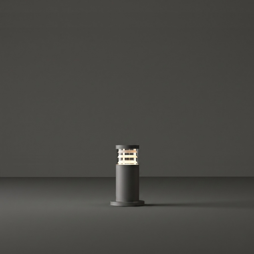 Ideal Lux - Venkovní lampa TRONCO 1xE27/42W/230V 25 cm IP65 antracit