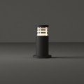 Ideal Lux - Venkovní lampa TRONCO 1xE27/42W/230V 25 cm IP65 černá