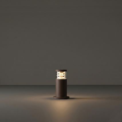 Ideal Lux - Venkovní lampa TRONCO 1xE27/42W/230V 25 cm IP65 hnědá