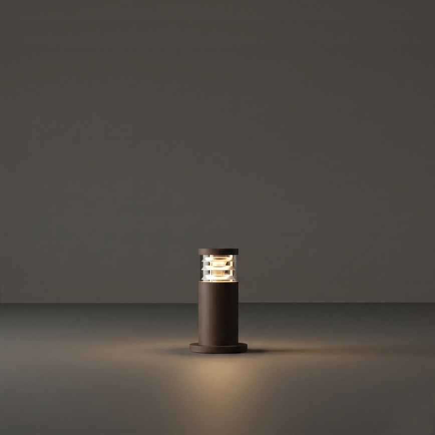 Ideal Lux - Venkovní lampa TRONCO 1xE27/42W/230V 25 cm IP65 hnědá