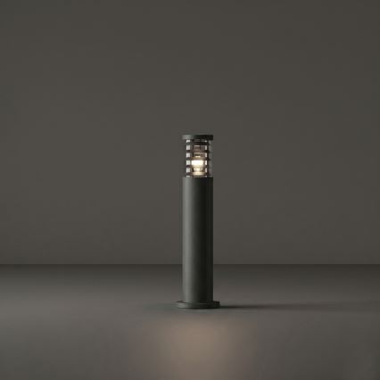 Ideal Lux - Venkovní lampa TRONCO 1xE27/42W/230V 60 cm IP65 antracit