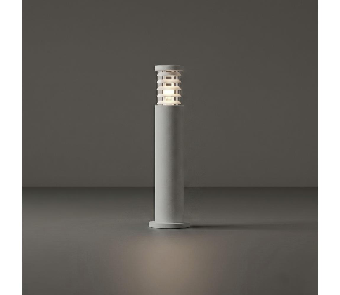 Ideal Lux - Venkovní lampa TRONCO 1xE27/42W/230V 60 cm IP65 šedá 026954