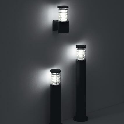 Ideal Lux - Venkovní lampa TRONCO 1xE27/42W/230V 80 cm IP65 antracit