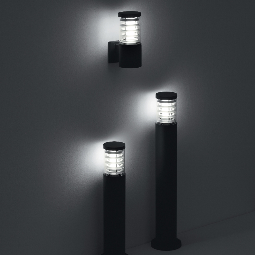 Ideal Lux - Venkovní lampa TRONCO 1xE27/42W/230V 80 cm IP65 antracit