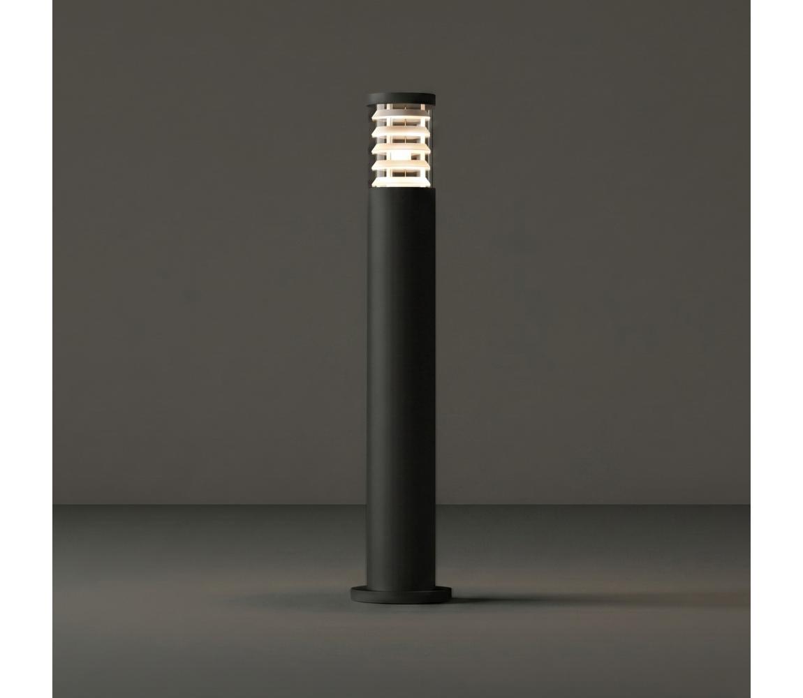 Ideal Lux - Venkovní lampa TRONCO 1xE27/42W/230V 80 cm IP65 černá 4723