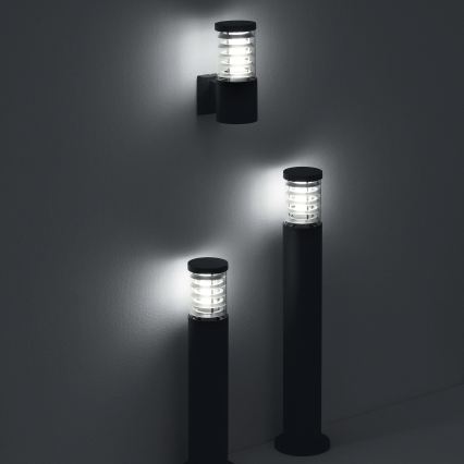 Ideal Lux - Venkovní lampa TRONCO 1xE27/42W/230V 80 cm IP65 černá