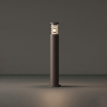 Ideal Lux - Venkovní lampa TRONCO 1xE27/42W/230V 80 cm IP65 hnědá