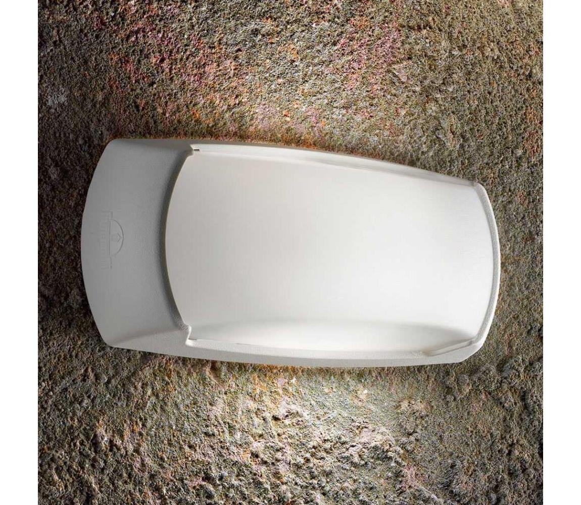 Ideal Lux Ideal Lux - Venkovní nástěnné svítidlo 1xE27/23W/230V bílá IP66 ID123776
