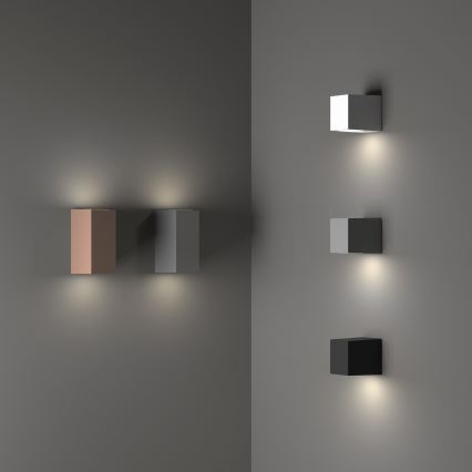 Ideal Lux - Venkovní nástěnné svítidlo 1xE27/28W/230V bílé IP44
