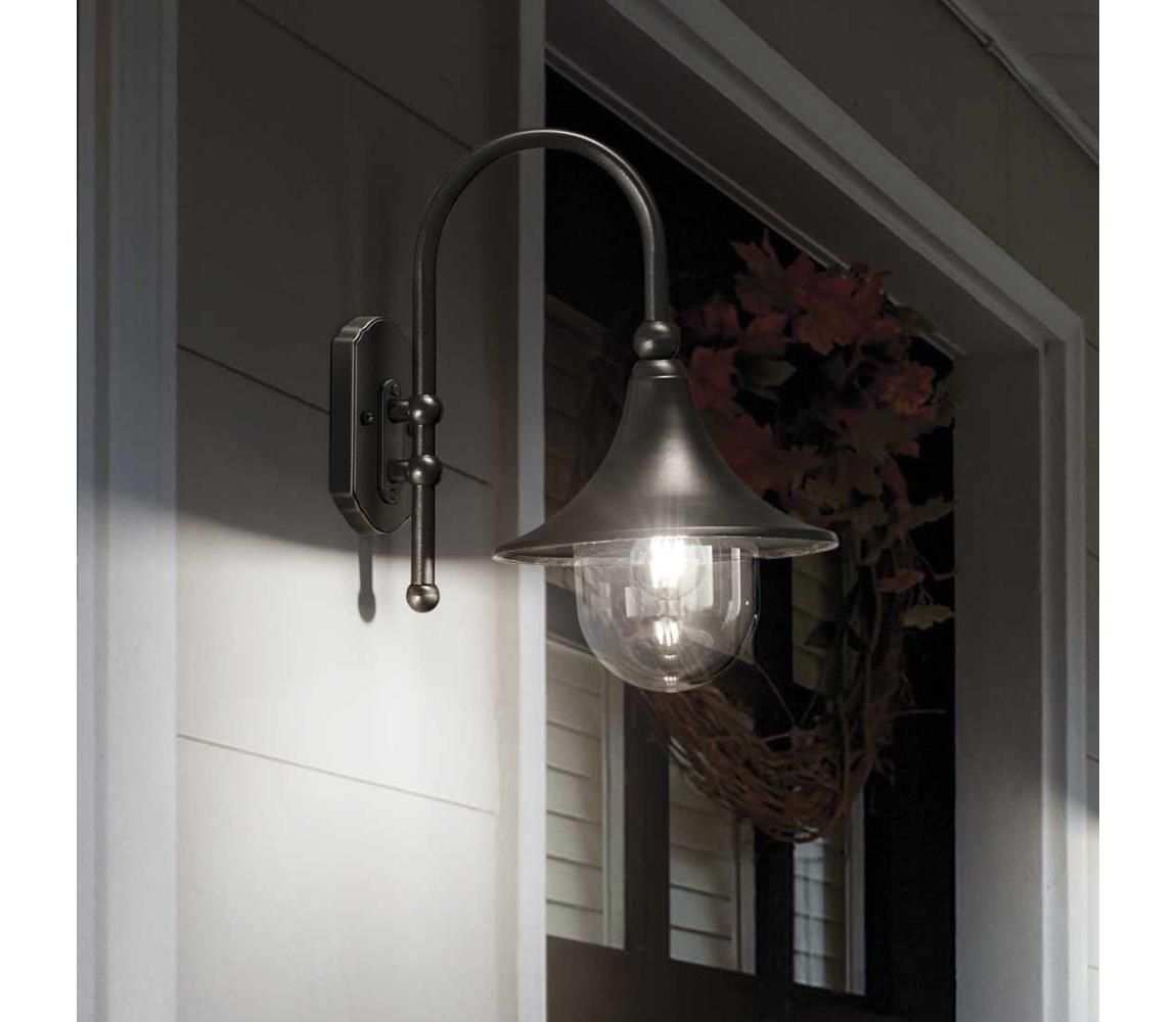 Ideal Lux Ideal Lux - Venkovní nástěnné svítidlo 1xE27/60W/230V patina IP44 ID024134