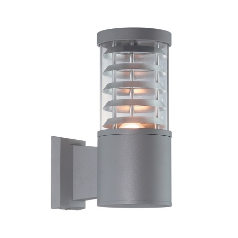 Ideal Lux - Venkovní nástěnné svítidlo 1xE27/60W/230V šedá IP44