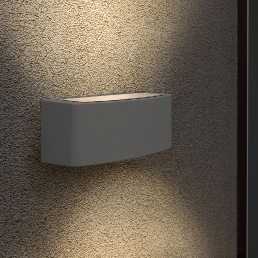 Ideal Lux - Venkovní nástěnné svítidlo ANDROMEDA 1xE27/60W/230V IP55 antracit