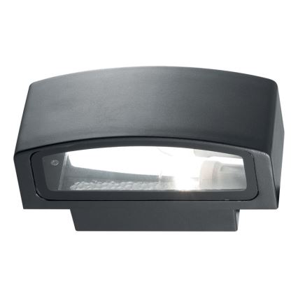 Ideal Lux - Venkovní nástěnné svítidlo ANDROMEDA 1xE27/60W/230V IP55 antracit