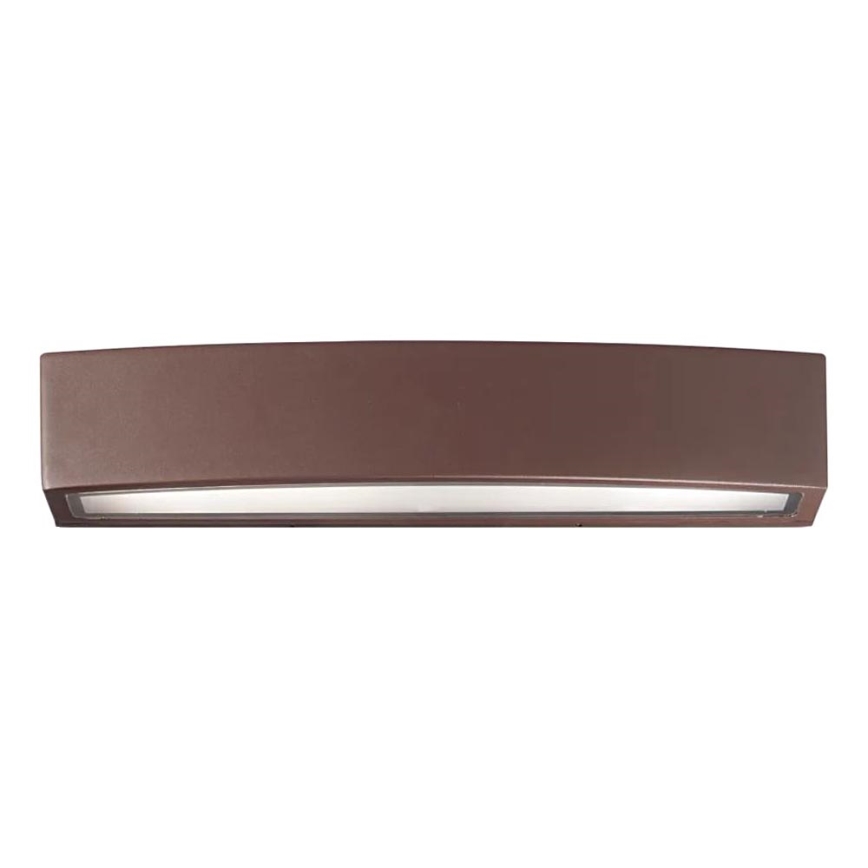 Ideal Lux - Venkovní nástěnné svítidlo ANDROMEDA 2xE27/60W/230V IP55 hnědá