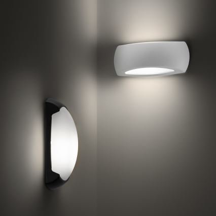 Ideal Lux - Venkovní nástěnné svítidlo FELIX 1xE27/23W/230V IP66 černá
