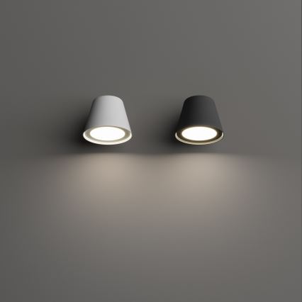 Ideal Lux - Venkovní nástěnné svítidlo GAS 1xGU10/28W/230V IP43 antracit