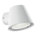 Ideal Lux - Venkovní nástěnné svítidlo GAS 1xGU10/28W/230V IP43 bílá