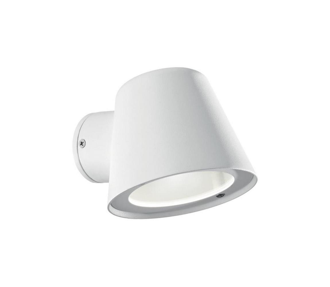 Ideal Lux - Venkovní nástěnné svítidlo GAS 1xGU10/28W/230V IP43 bílá 091518