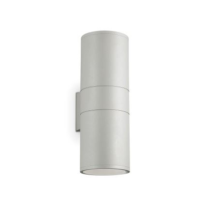 Ideal Lux - Venkovní nástěnné svítidlo GUN 1xE27/60W/230V 31 cm IP54 šedá