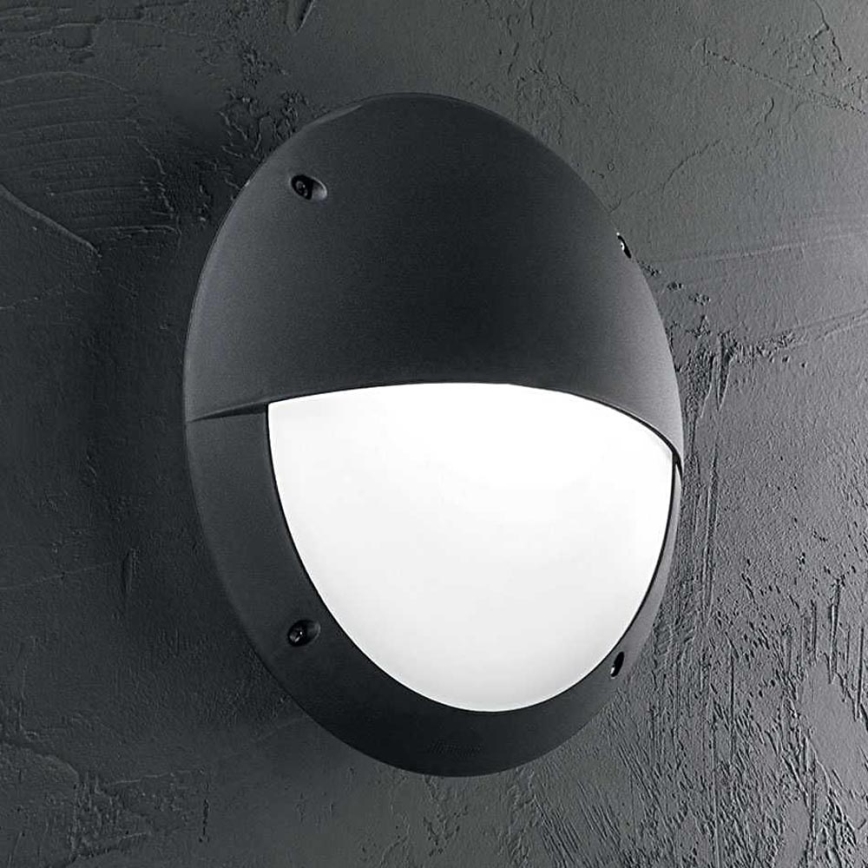 Ideal Lux - Venkovní nástěnné svítidlo LUCIA 1xE27/23W/230V IP66 černá