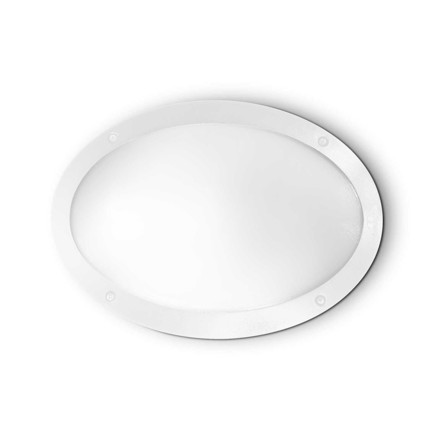 Ideal Lux - Venkovní nástěnné svítidlo MADDI 1xE27/23W/230V IP66 bílá