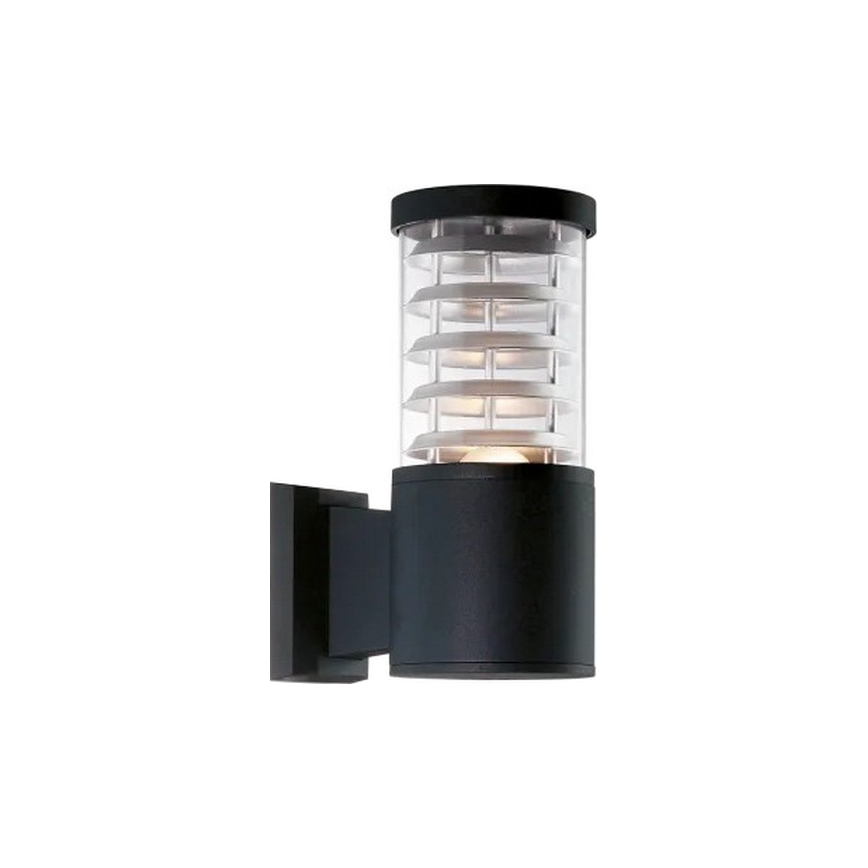 Ideal Lux - Venkovní nástěnné svítidlo TRONCO 1xE27/42W/230V IP44 černá