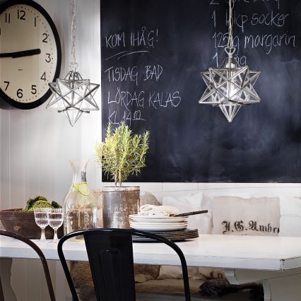Ideal Lux - Závěsné svítidlo 1xE27/60W/230V