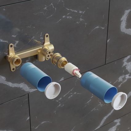 Ideal Standard A1313NU - Montážní těleso pro umyvadlovou podomítkovou baterii BUILT-IN modrá