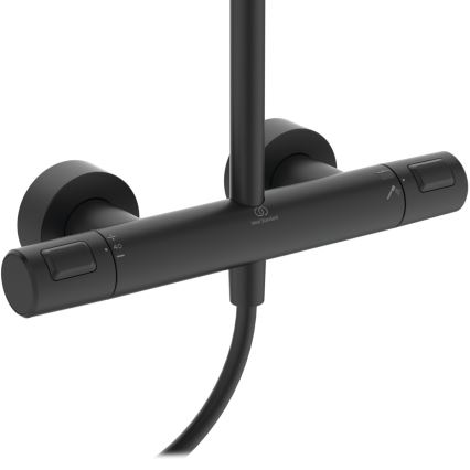 Ideal Standard A7545XG - Sprchová sada s termostatickou baterií CERATHERM T25 matná černá