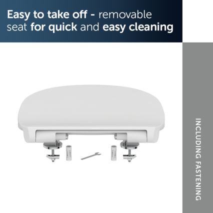 Ideal Standard E772401 - Záchodové prkénko SoftClose CONNECT bílá