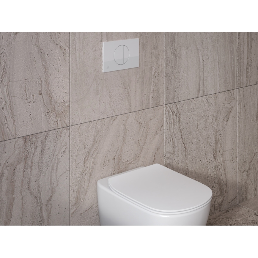 Ideal Standard T007901 - Závěsné WC TESI keramika/bílá